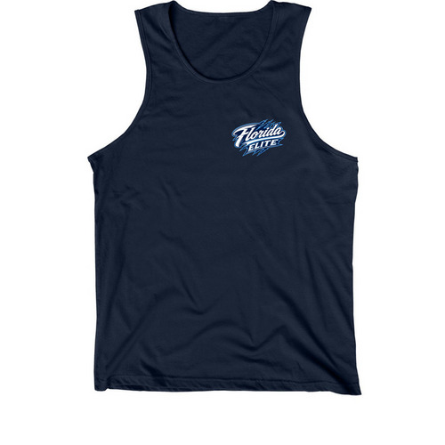 Florida Elite Gap - Dark, a Navy Premium Cotton Tank