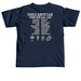 Fly You Fools - Tour Shirt, a True Navy Comfort Colors Unisex Tee (back-view)