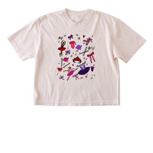 Dance Chaos, a Ivory Comfort Colors Boxy Tee