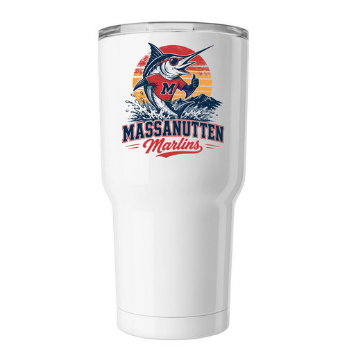 Trying to stay cool at the pool, a White Insulated Tumbler