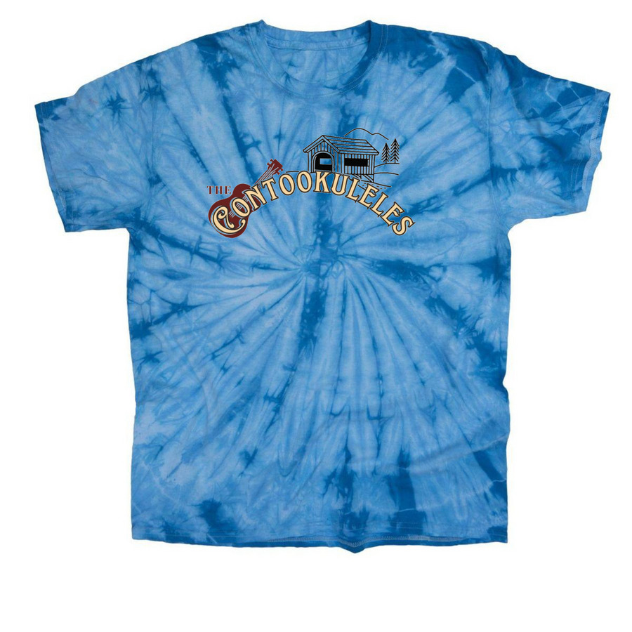 Contookuleles Shirts and Hoodies, a Baby Blue Classic Tie Dye Tee
