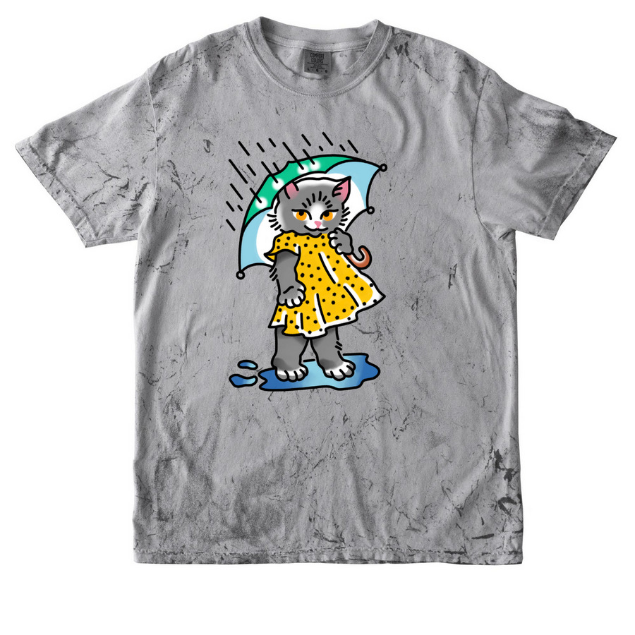 SLTYSALLYCAT, a Smoke Comfort Colors Colorblast Tee