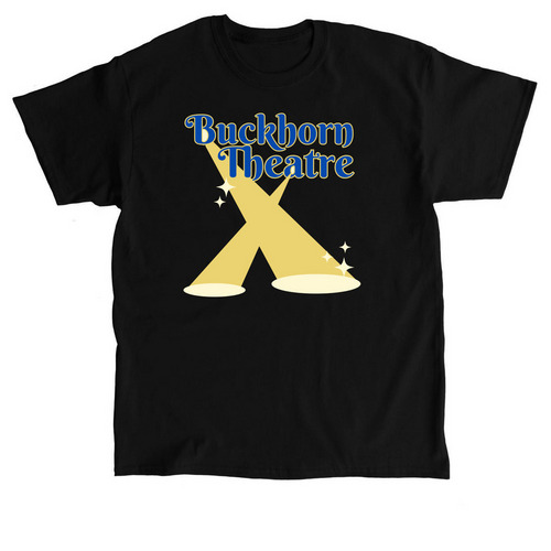 Lights, Camera, Buckhorn!, a Black Classic Unisex Tee