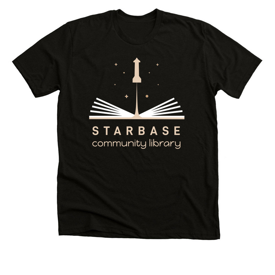 Adult Collection, a Black Heather Premium Unisex Tee