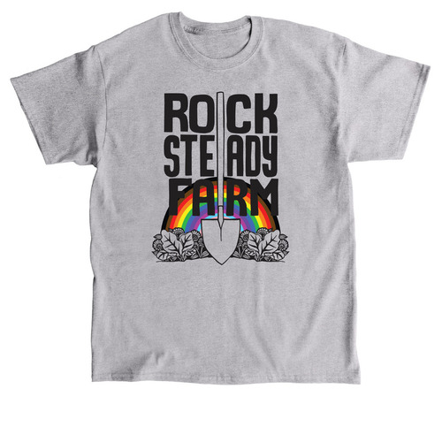 Rock Steady Farm PRIDE, a Sport Grey Classic Unisex Tee