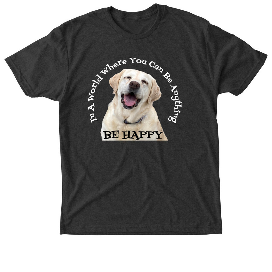 Happy Annie Bananie Shirts, a Vintage Black Triblend Unisex Tee