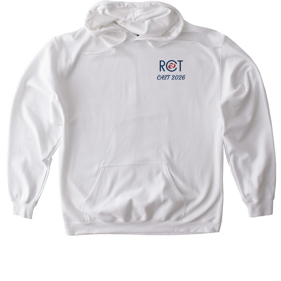 James & the Giant Peach Cast Hoodie&nbsp;, a White Gildan Softstyle Pullover Hoodie