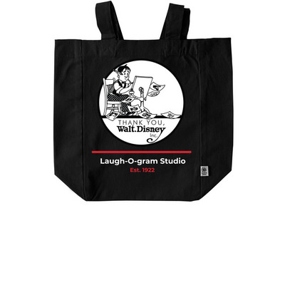 TYWD Tote Bags, a Black Recycled Cotton Tote Bag