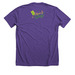 Dolly Gras Adult and Child, a Heather Team Purple Premium Unisex Tee (back-view)