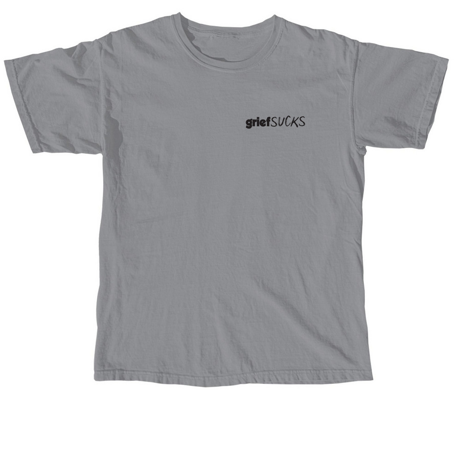 Dead Parents Club, a Granite Comfort Colors Unisex Tee