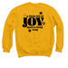 Happy Camper Merch, a Gold Crewneck Sweatshirt (back-view)