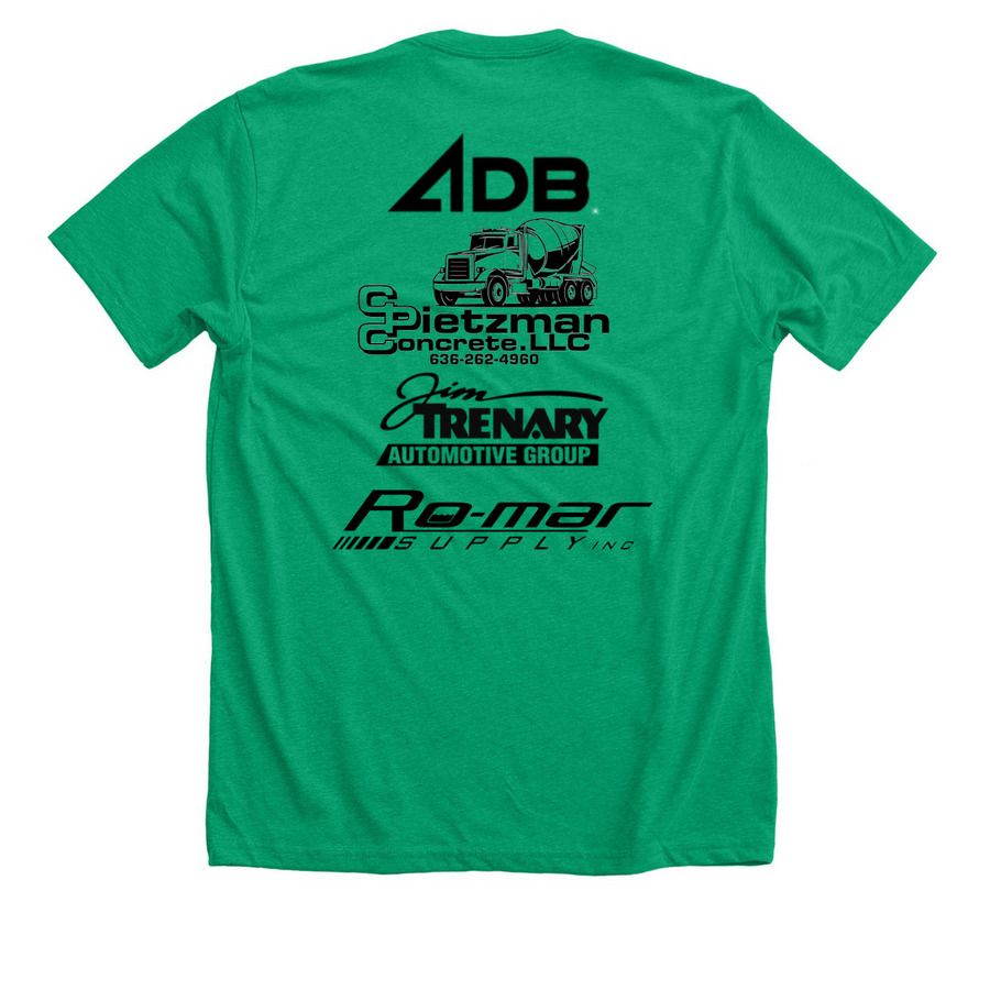 U8B Schieffer/Kroninger, a Heather Kelly Premium Unisex Tee (back-view)