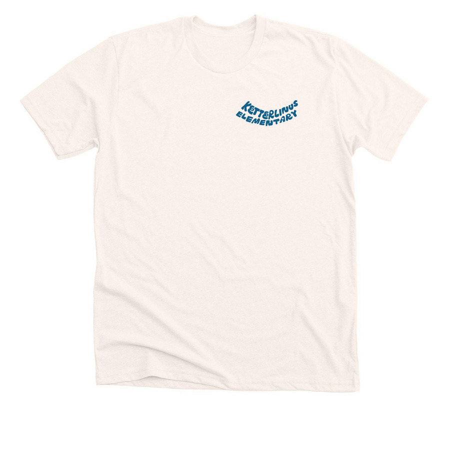 KES Adult Spirit Shirt, a Heather Natural Premium Unisex Tee