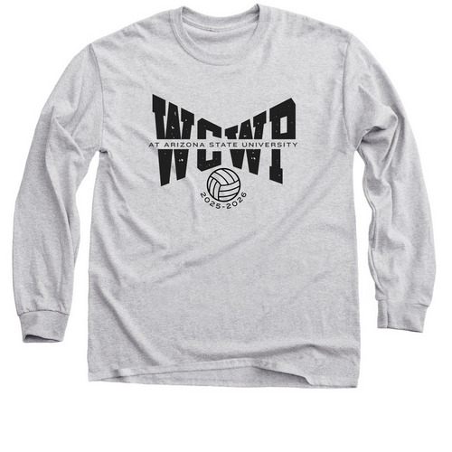 Black Logo Long Sleeve, a Sport Grey Classic Long Sleeve Tee