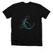 The Logo, a Solid Black Blend Premium Unisex Tee