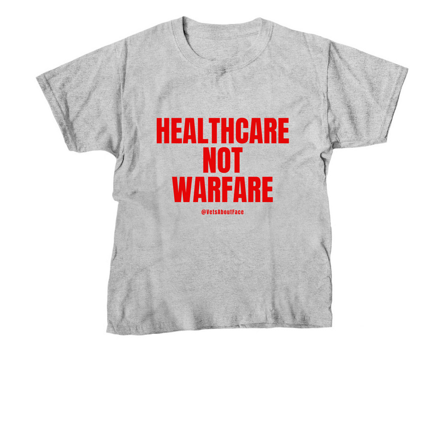 Veterans Against Fascism, a Sport Grey Youth Unisex Tee