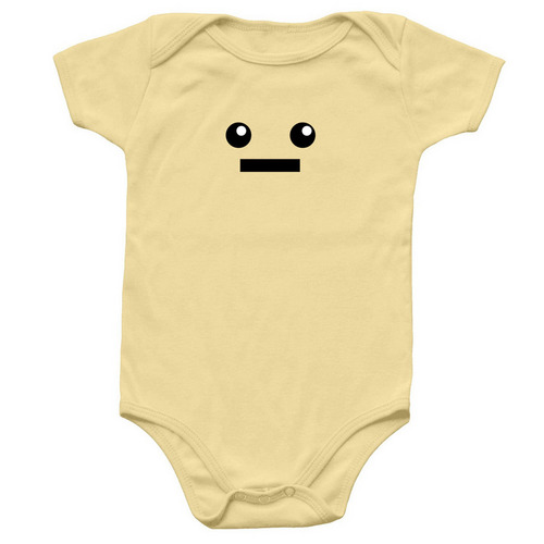 Baby face, a Banana Infant Onesie