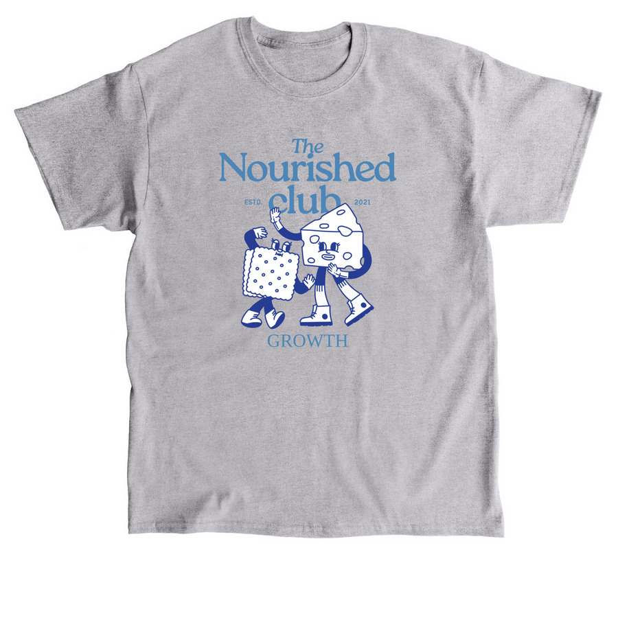 Nourish Club&nbsp;, a Sport Grey Classic Unisex Tee