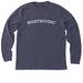 Booktrovert University, a Heather Midnight Navy Premium Long Sleeve Tee
