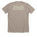 Wild Defined, a Heather Stone Premium Unisex Tee (back-view)