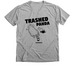 Trashed Panda, a Athletic Heather Premium V-Neck Tee
