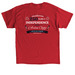Red 4th of July, a Red Classic Unisex Tee (back-view)