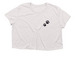 The Catty Shack&nbsp;, a Heather Dust Women?s Flowy Cropped Tee