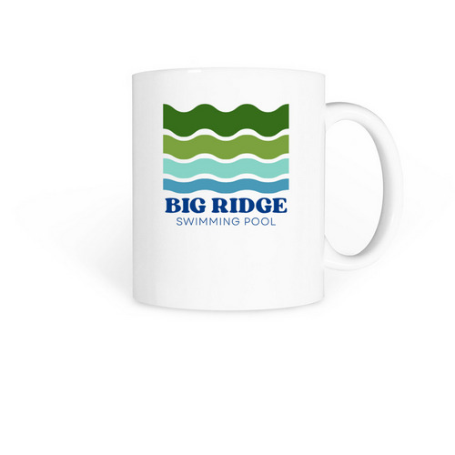 Big Ridge Community Mug 2025, a White Coffee Mug
