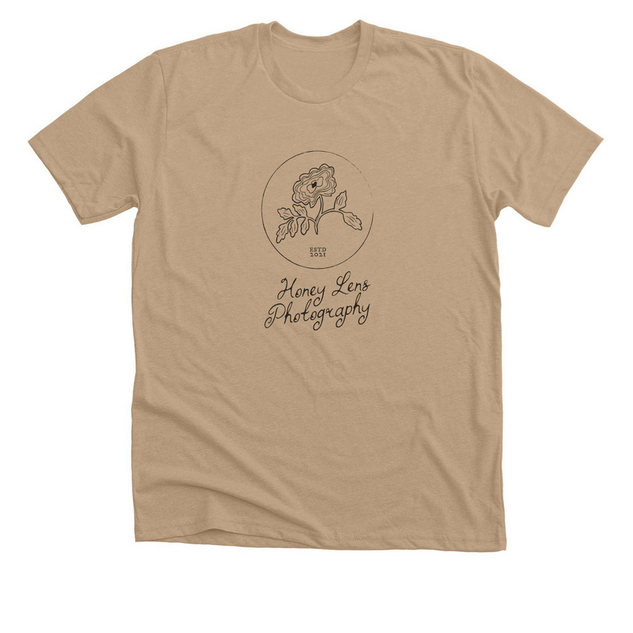 The Keepsake Shirt, a Heather Sand Dune Premium Unisex Tee