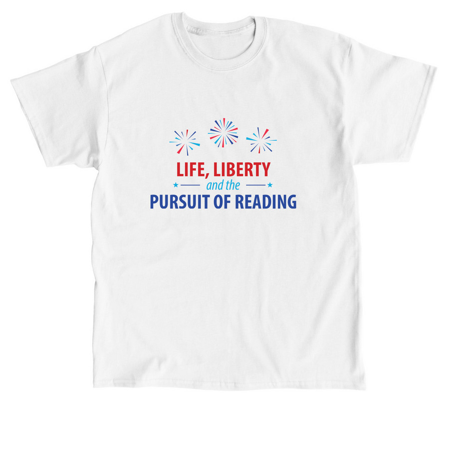 Pursuit of Reading Apparel-light colors&nbsp;, a White Classic Unisex Tee