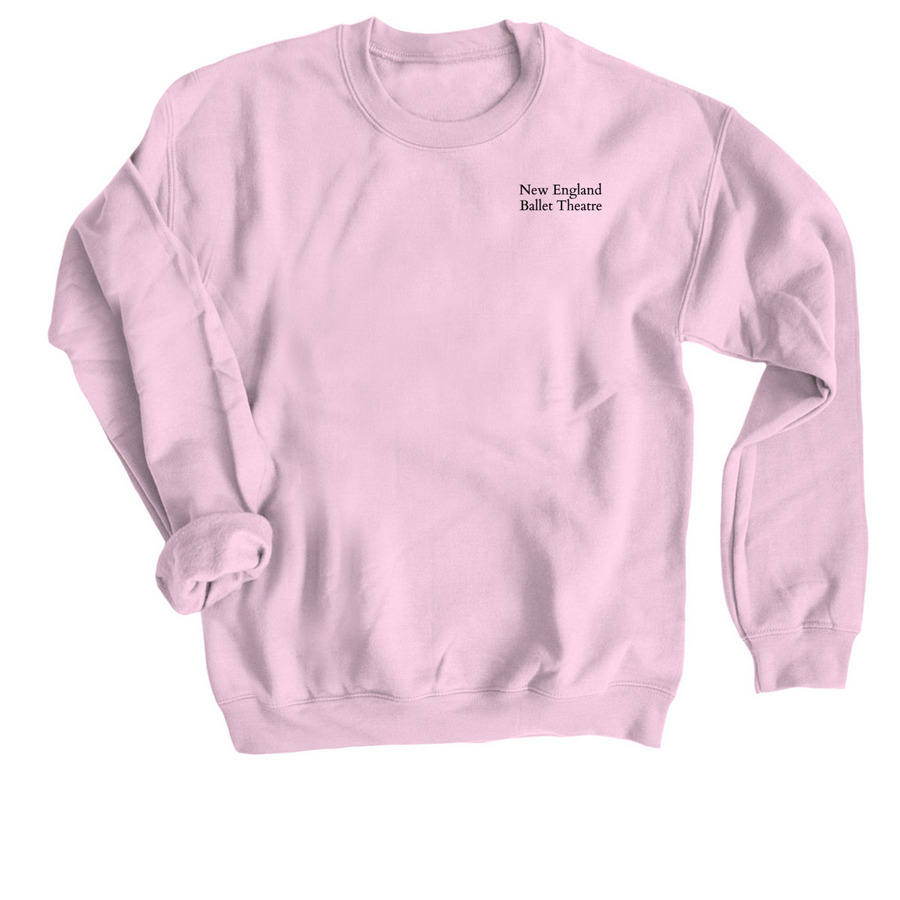 NEBT Pink Crewneck, a Light Pink Crewneck Sweatshirt