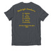 RFM Centennial Celebrations, a Terrain Grey Allmade Organic Cotton Unisex Tee (back-view)