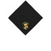 Goldens of Hawaii - black bandana, a Black Cotton Bandana