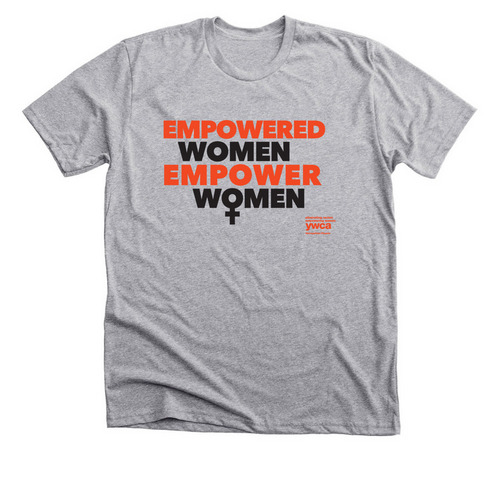 Empowered Women Empower Women, a Athletic Heather Premium Unisex Tee