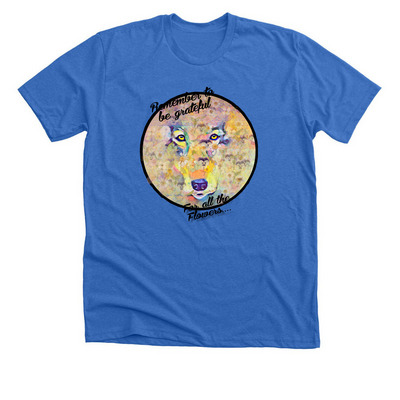 RANGO IN FLOWERS&nbsp;, a Heather True Royal Premium Unisex Tee