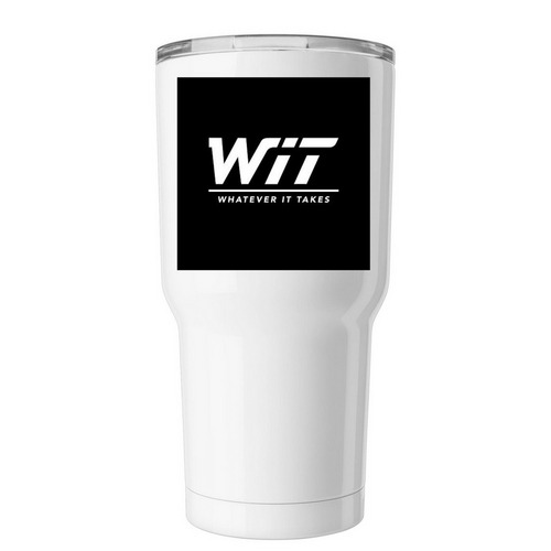 WIT., a White Insulated Tumbler
