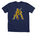 Mountaineer Hike, a Solid Navy Blend Premium Unisex Tee