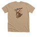 Big Shrimpin? Mocha, a Heather Sand Dune Premium Unisex Tee