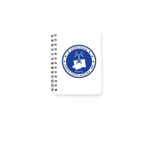 Mission Note Pad, a White Spiral Notebook