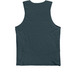 Tank Tops, a Dark Grey Premium Cotton Tank (back-view)