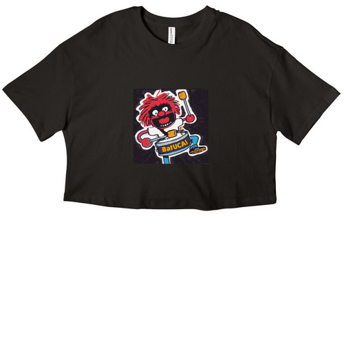BatUCA, a Black Women?s Cropped Cotton Tee