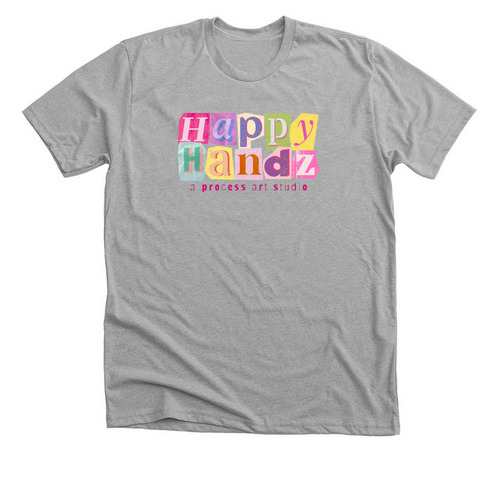 Happy Handz T-Shirts, a Athletic Heather Premium Unisex Tee