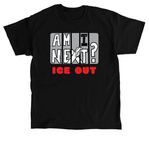 Am I Next?, a Black Classic Unisex Tee