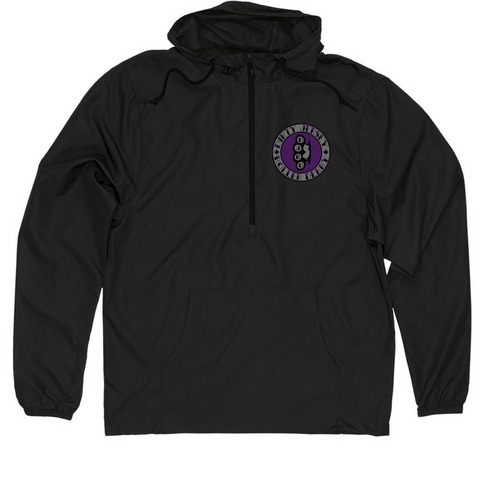 DJRD Jacket, a Black Quarter-Zip Windbreaker