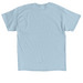 Black with Large Logo, a Light Blue Classic Unisex Tee (back-view)