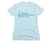NOCC Logo Collection, a Ice Blue Women's Slim Fit Tee