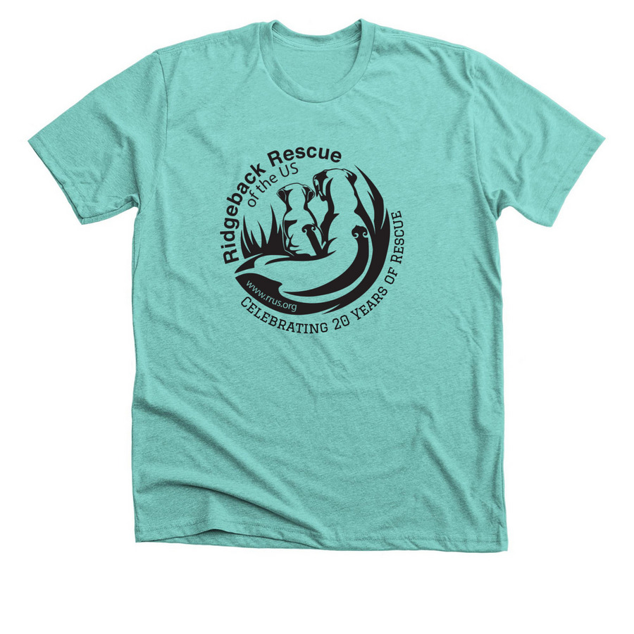 RRUS 20 year anniversary&nbsp;, a Heather Sea Green Premium Unisex Tee