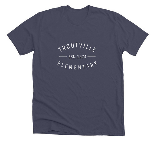 Est. 1974, a Heather Midnight Navy Premium Unisex Tee