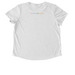 Loved Chosen Anchored, a Fairly White Allmade Eco Triblend Women?s Scoop Neck Tee (back-view)