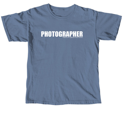 Photographer, a Blue Jean Comfort Colors Unisex Tee